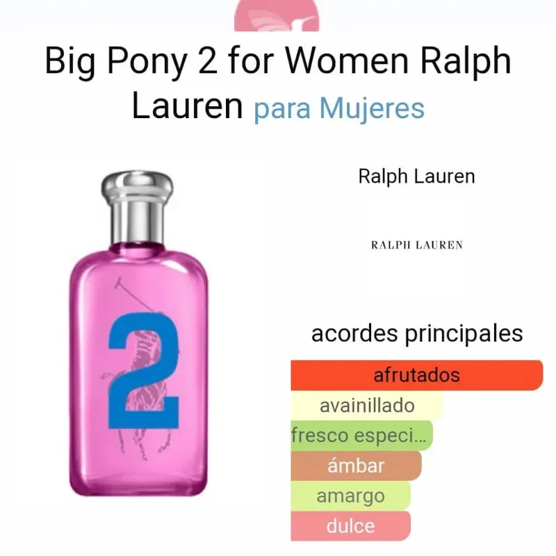 Perfume Big Pony 2 Ralph Laurent 