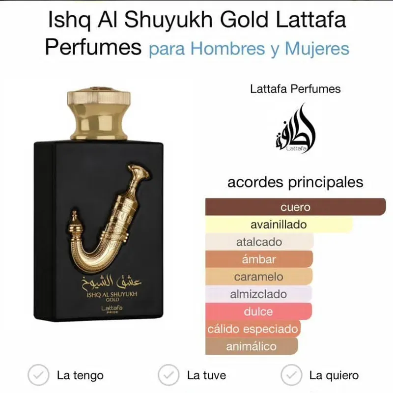 Perfume Ishq Al Shuyukh Gold Lataffa