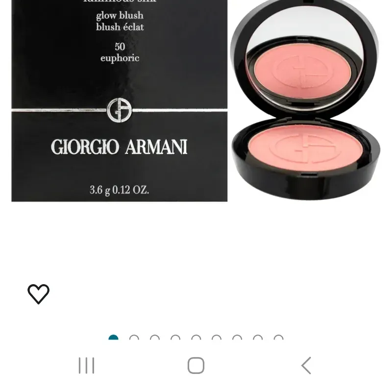 Rubor luminoso Giorgio Armani