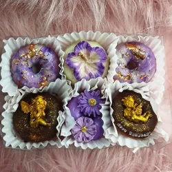 Caja de 6 minidonas decoradas