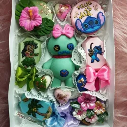 🌸Caja de bombones temática FIESTA HAWAIANA🌸