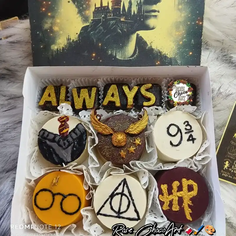🍫Caja de bombones y alfajores temática "Harry Potter"