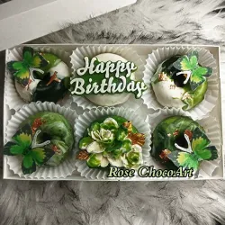 Caja de minidonas Happy Birthday!!!