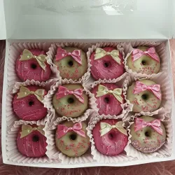 Caja de minidonas temática 🎀