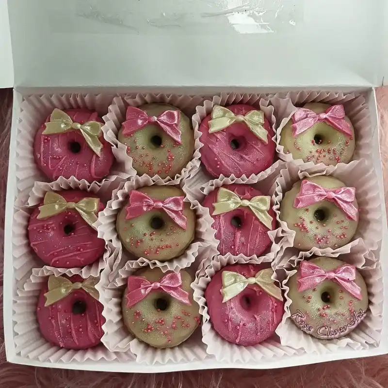 Caja de minidonas temática 🎀