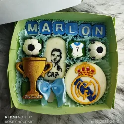 🏆⚽Caja de personalizada con temática Real Madrid⚽🏆
