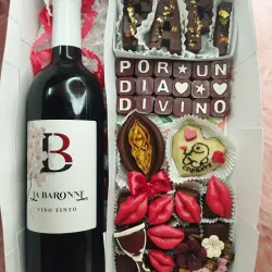 🍷Caja extra grande personalizada: PAPÁ