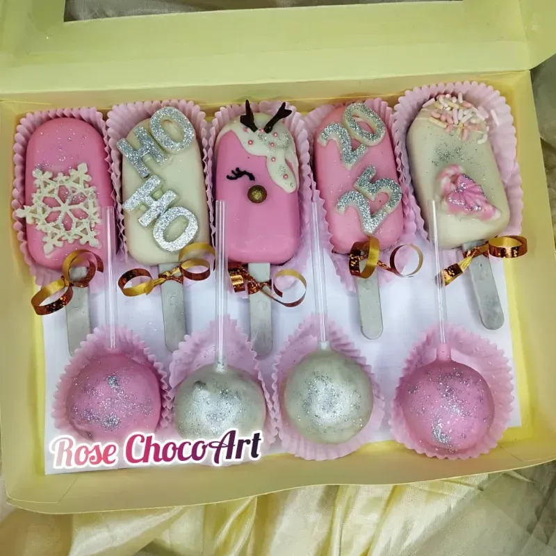 ❄️Caja FELIZ AÑO NUEVO de paletas.