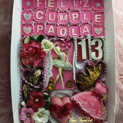 Caja FELIZ CUMPLE Bailarina 🩰