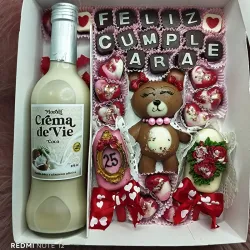 Caja FELIZ CUMPLE PERSONALIZADA
