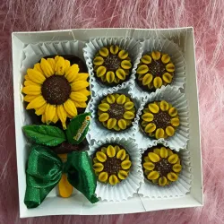 Cajita de bombones de 🌻