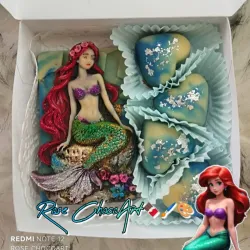 🧜🏻‍♀️Cajita de bombones temática "Sirenita Ariel"🧜🏻‍♀️