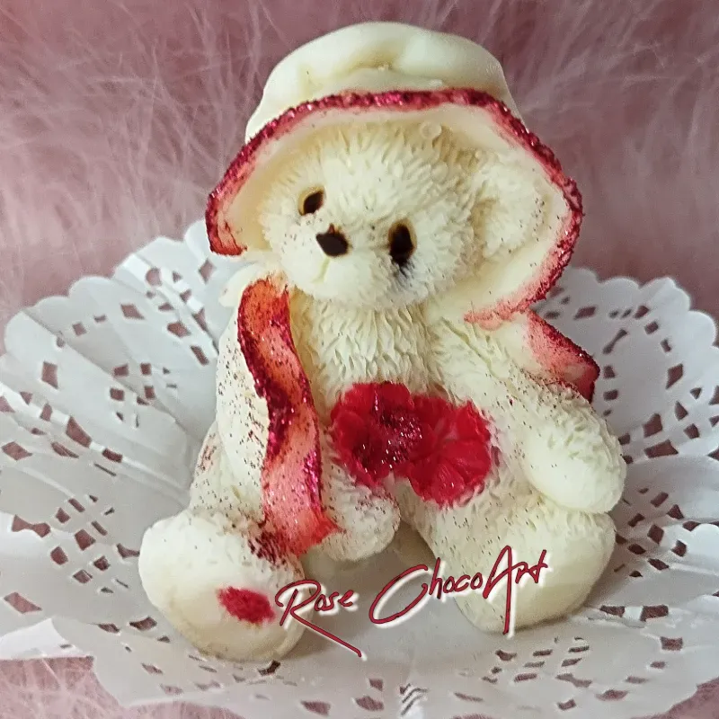 🍫🧸Choco osita de chocolate blanco🧸🍫