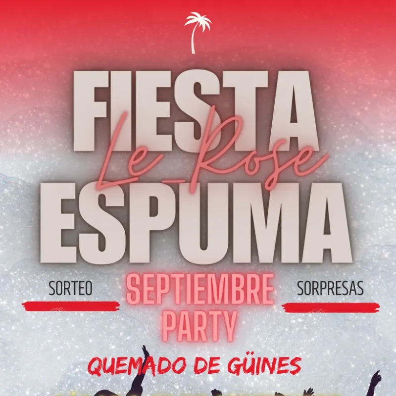 Entradas Fiesta Espuma