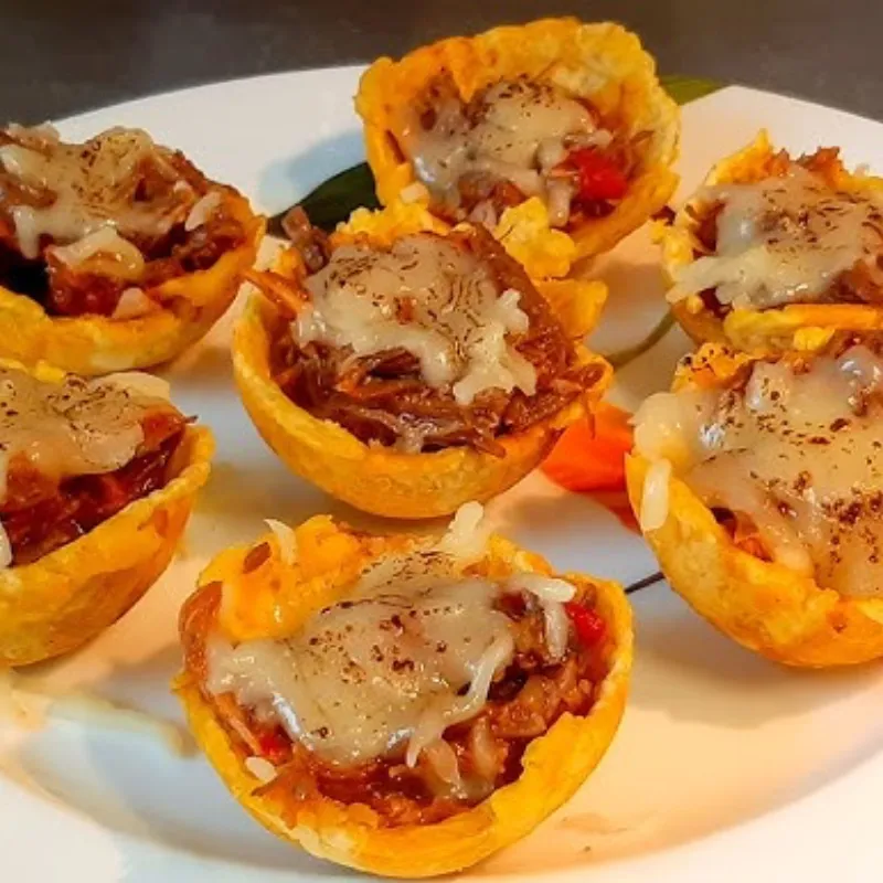 Tostones rellenos 