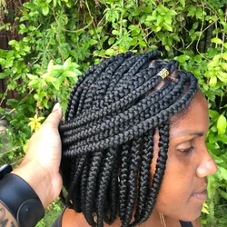 Bob box braids 