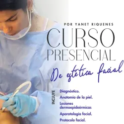 Curso en estética facial básica(Certificado legal e internacional + código de Registro Técnico) )