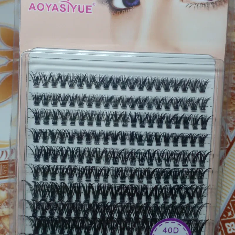 Pestañas grupales 40D