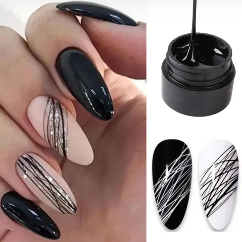 Dúo Spider Gel Blanco y Negro 