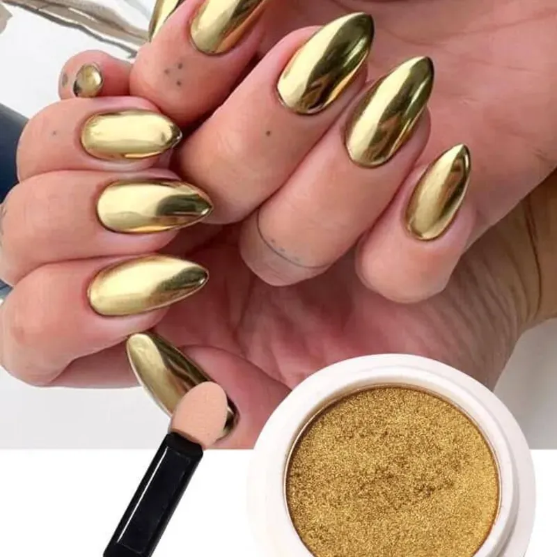 Efecto Espejo Dorado 