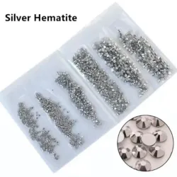 Estuche Piedras Plateadas