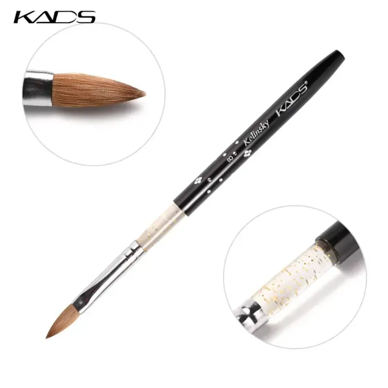 Pincel de Relleno Kolinsky Kads Profesional #8 y #10