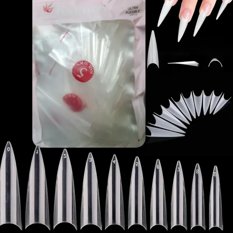 Uñas Stiletto(600pcs)