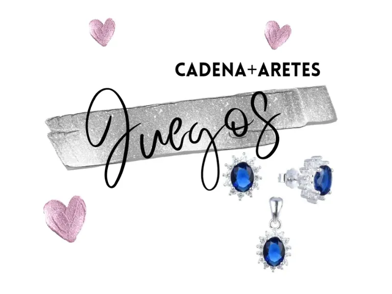 🎀Juegos de cadena y aretes