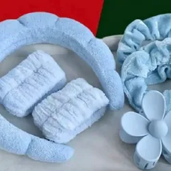 Juego de diademas y muñequeras 