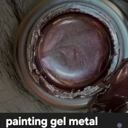 GEL METAL ROSA