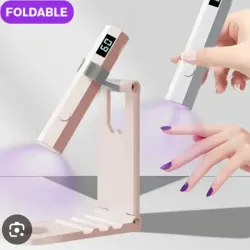 Lampara uv /led para sof gel con soporte