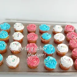 Cupcakes de  merengue 