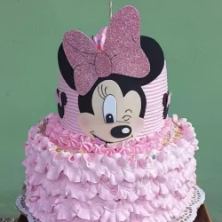 Cake de 2 pisos Minnie Mouse
