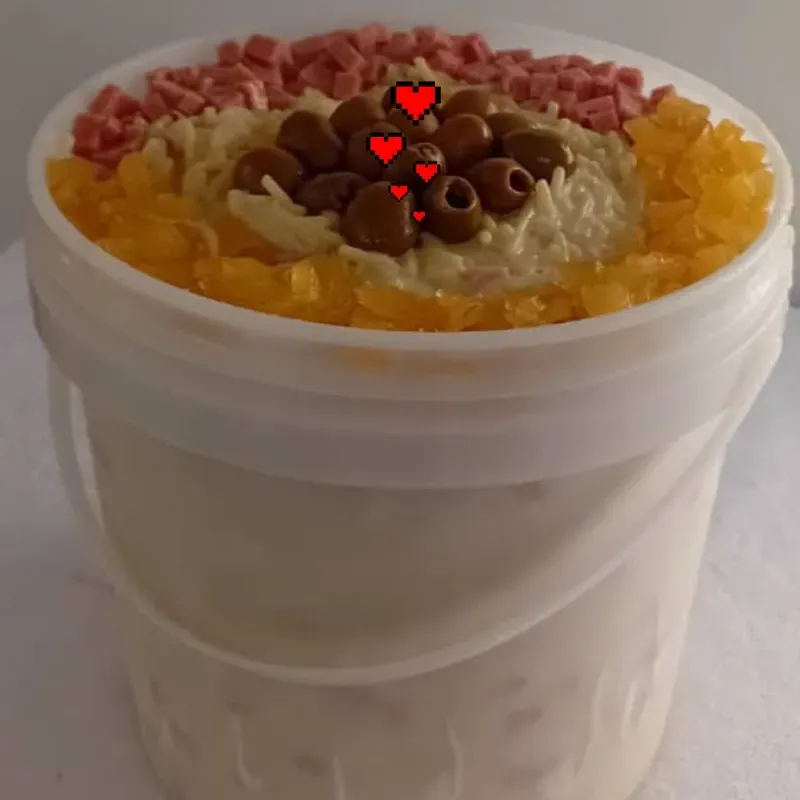 Cubito de ensalada fria 4litros (8libras)