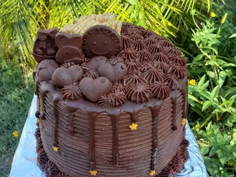 Minicake de Ganache de chocolate 