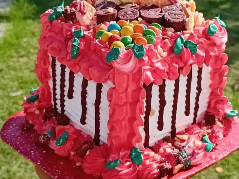 Minicakes de merengue con confituras 