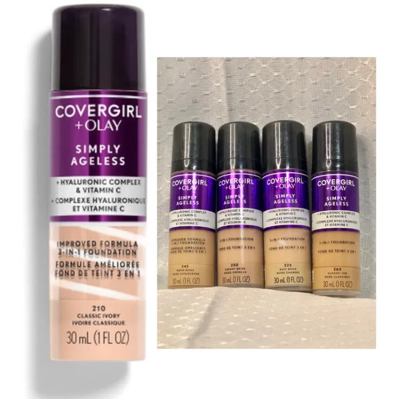 Base “Covergirl + Olay”