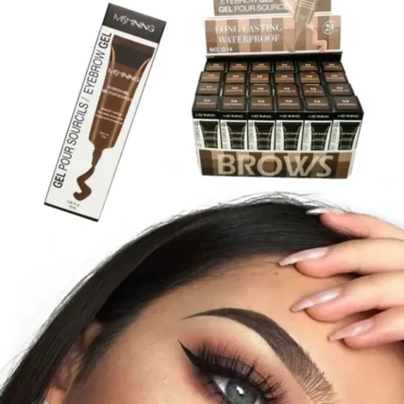 Gel de cejas con color