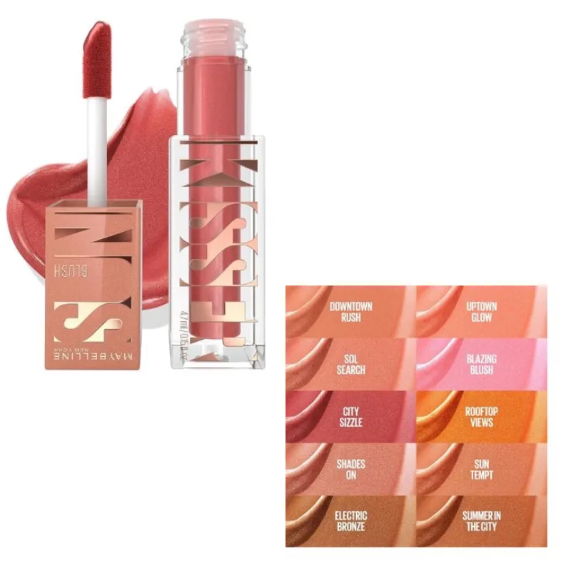 Labial y Blush Maybelline New York