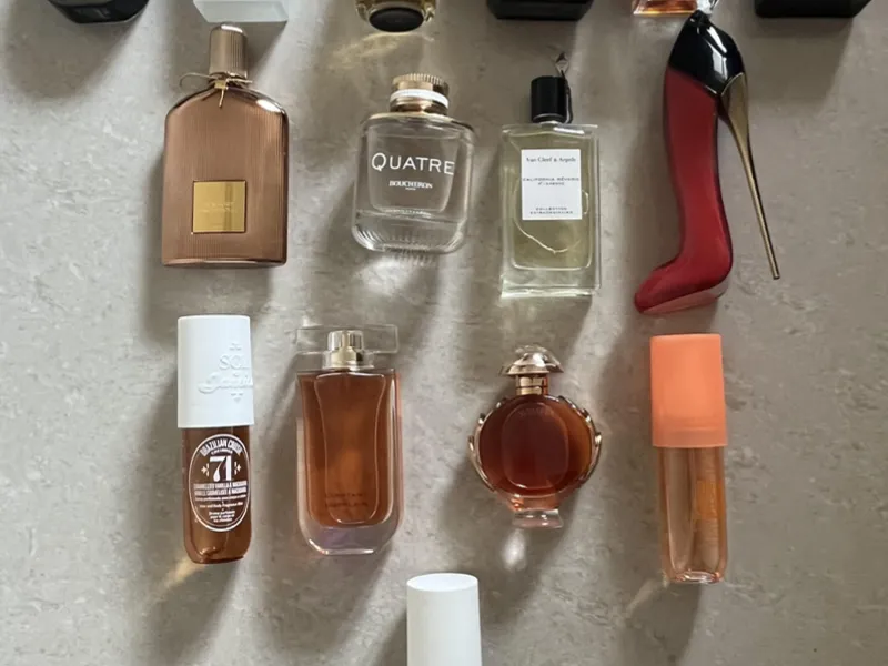 Perfumes, colonias y cremas