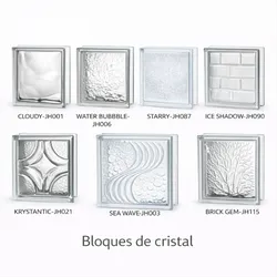 Bloques de cristal