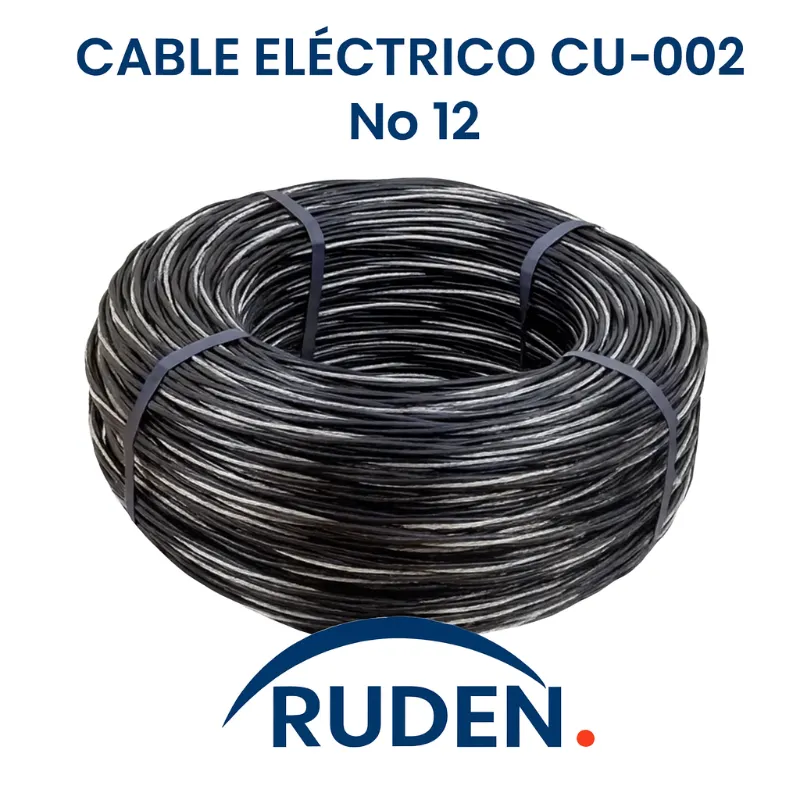 CABLE ELECTRICO CU-002 No 12