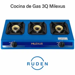 COCINA 3Q ALUMINIO MILEXUS 