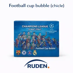 Football cup bubble (chicle)