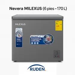 Nevera MILEXUS (6pies-170L)