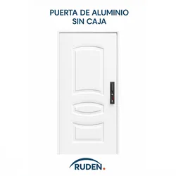 Puerta de aluminio sin caja 