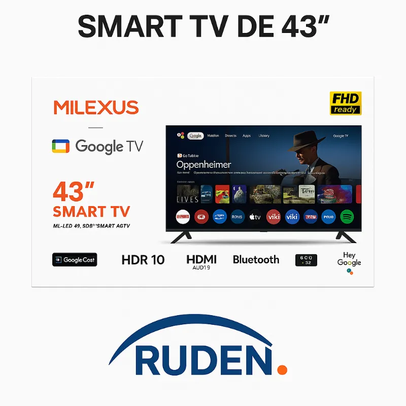 Smart Tv de 43”
