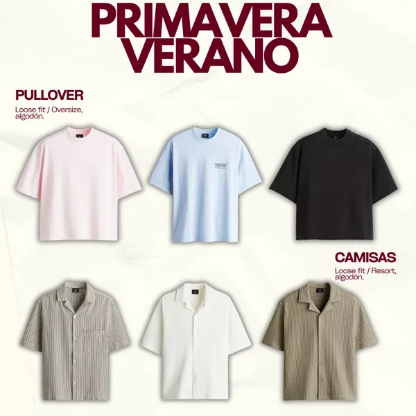 Tienda de ropa de marca Zara, H&M, Bershka, etc…