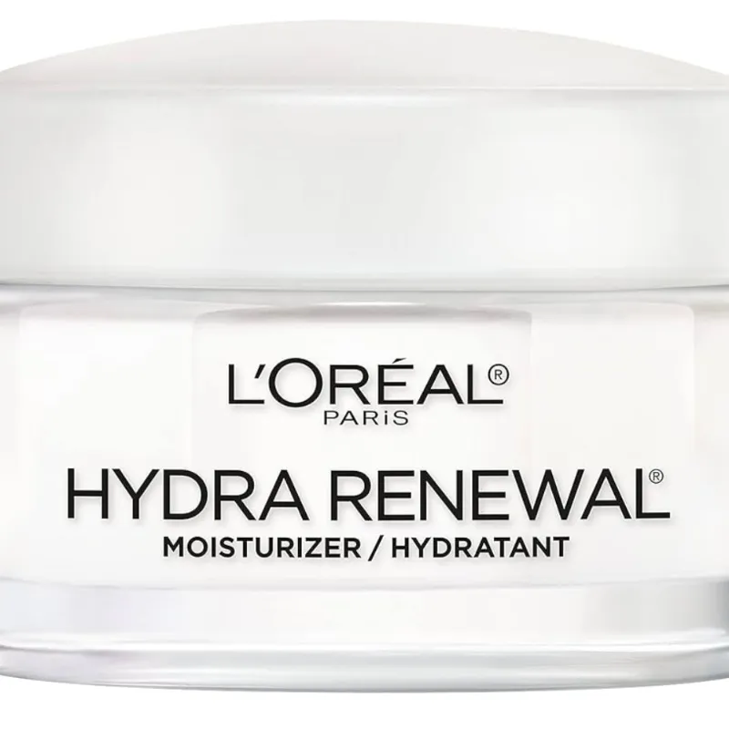 L'Oreal Paris Hydra-Renewal es una crema hidratante facial de día y de noche que ayuda a hidratar la piel seca y sensible