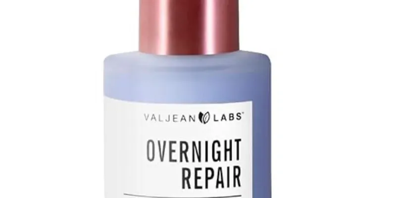 VALJEAN LABS Aceite facial Morning Glow, vitamina C y escualano, todo tipo de piel, hidratante e iluminador, 1.83 onzas líquidas